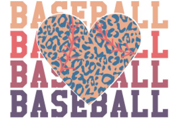 Baseball-Inspired Heart with Team Names