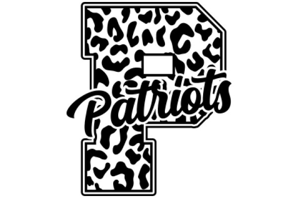 Stylish Leopard Print Letter P