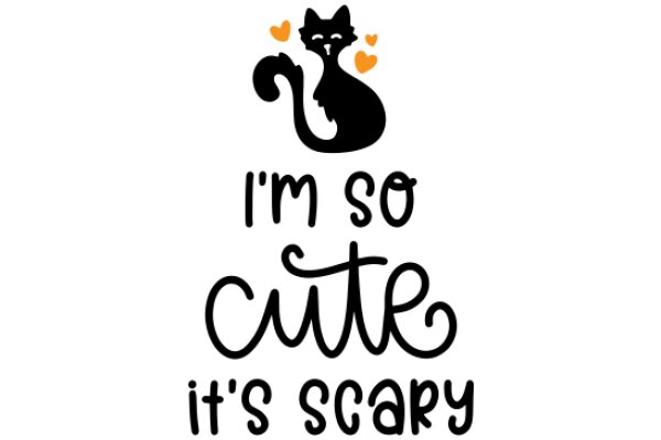 Cute Cat Quote: 'I'm So Scary It's Scary'