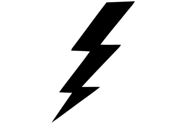 Stylized Lightning Bolt Logo