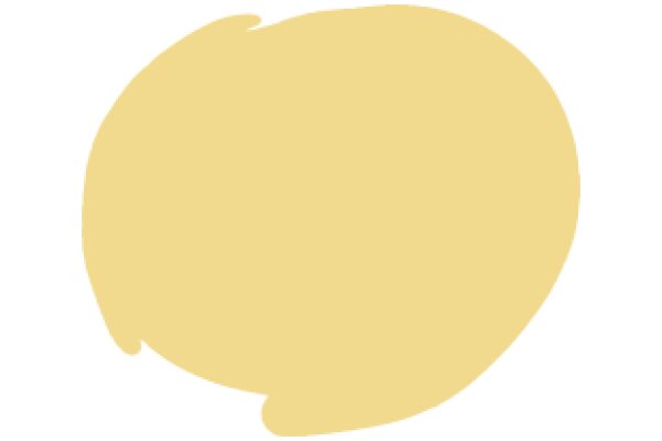 A Simple, Solid Yellow Circle