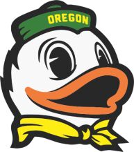 Oregon Duck Mascot Logo