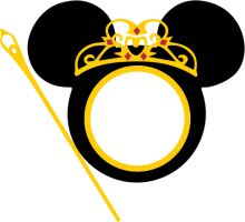 Mickey Mouse's Regal Crown and Scepter