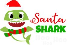 Santa Shark: A Festive Holiday Mashup