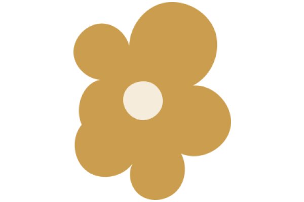 A Simple, Flat Design of a Flower