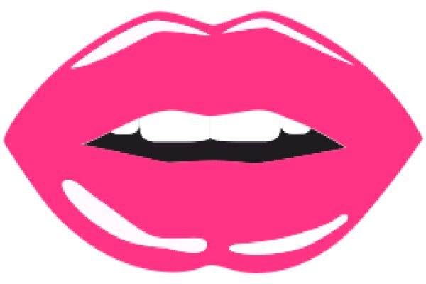 Vivid Pink Lipstick Icon