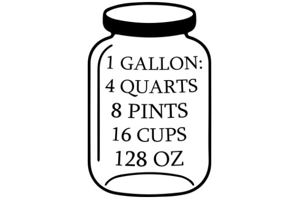 A Clear and Concise List of Drinks in a Jar