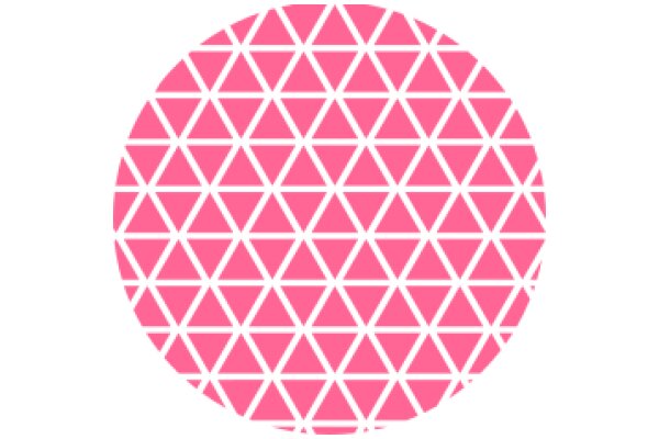 Vibrant Pink Geometric Pattern