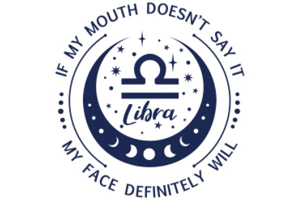 Astrological Libra Moon Phase Logo