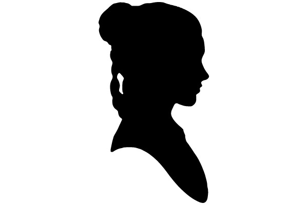 Silhouette of a Woman's Profile