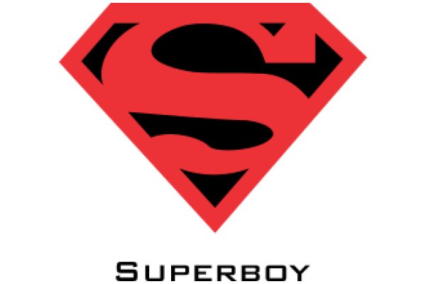 Superboy: The Red and Black Symbol of Strength and Courage