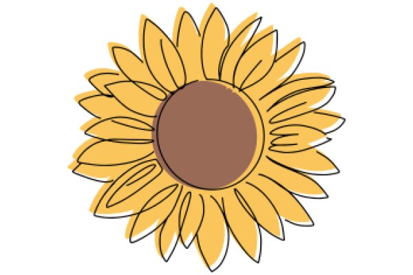 A Sunflower Illustration: A Simple, Yet Beautiful Drawing