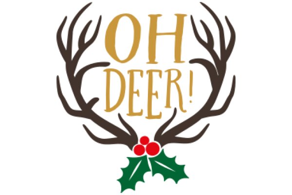 Oh Deer! Festive Holiday Greeting