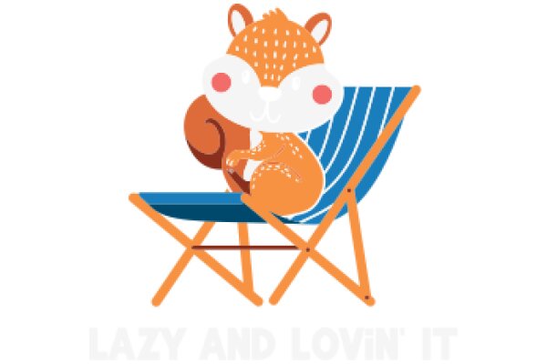 A Cozy Scene of a Sleepy Cat and a Blue Chair