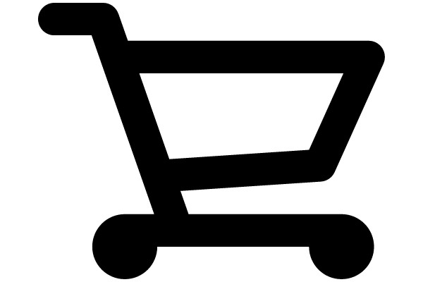 Simplistic Icon of a Shopping Cart