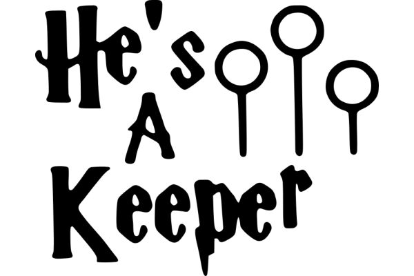 A Playful Tribute to the Iconic 'He's a Keeper' Logo