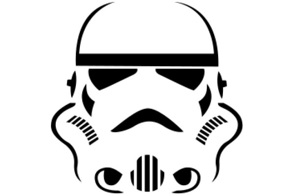 Stylized Imperial Stormtrooper Helmet