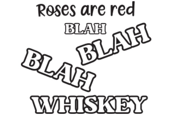 A Playful Tribute to Whiskey and Roses