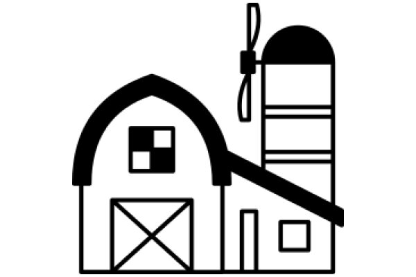 A Simplified Illustration of a Barn and a Ladder