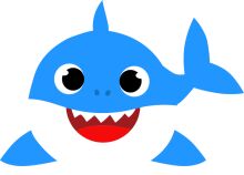 Friendly Blue Shark with a Smile