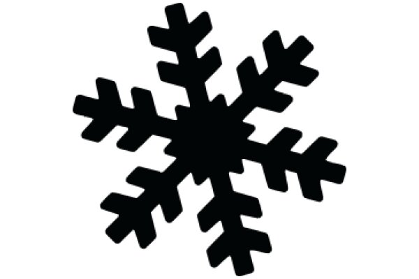 Simplicity in Design: A Snowflake