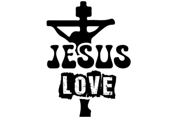 Jesus Loves: A Symbolic Emblem of Faith and Love