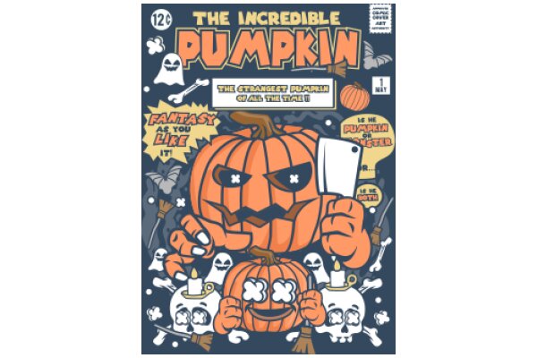 The Incredible Pumpkin: A Comic Book Adventure