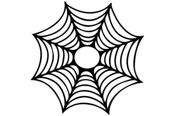 Stylized Spider Web Design