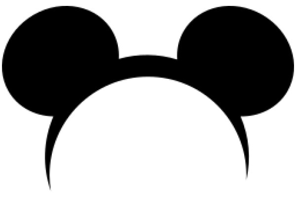 Simplistic Mickey Mouse Ear Icon