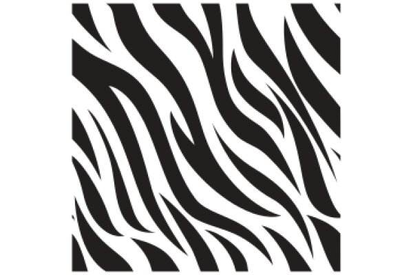 Stylized Zebra Pattern