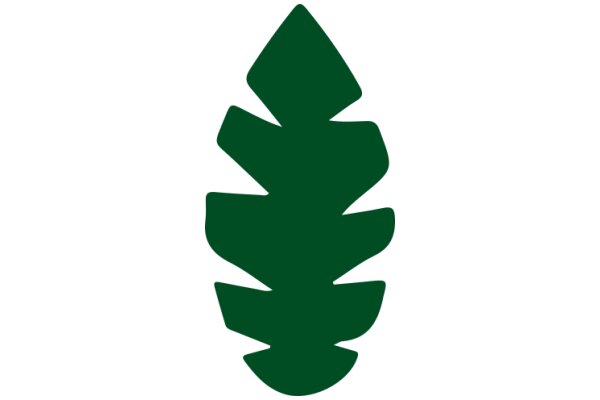 Stylized Green Tree Icon