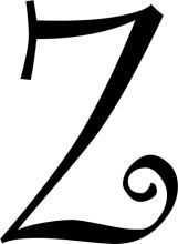 Stylized Letter Z in