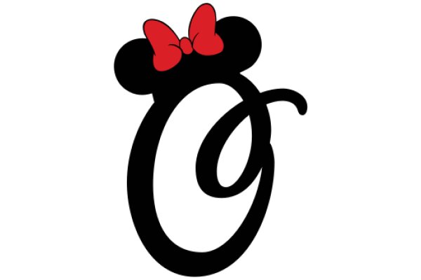 Minimalist Mickey Mouse Logo