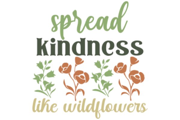 Spread Kindness: Like Wildflowers