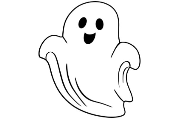 A Friendly Ghost with a Smile