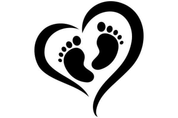 Footprint Heart Logo