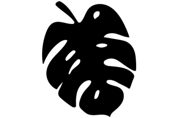 Simplistic Apple Silhouette