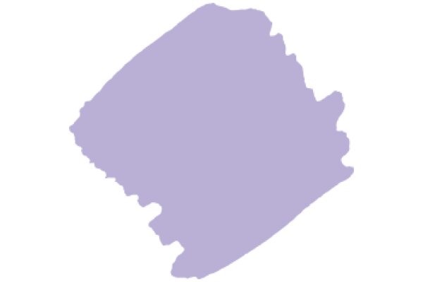 Purple Outline of a State or Province