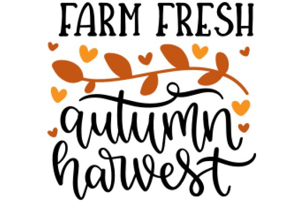 Seasonal Greetings: Farm Fresh Autumn Harvest