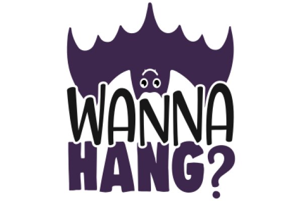 Wanna Hang? The Purple Bat's Invitation