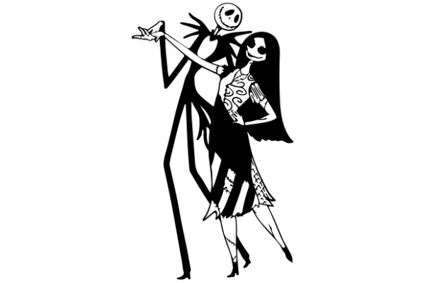 A Timeless Tale: Jack Skellington and Sally's Dance