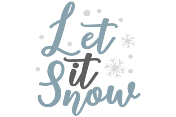 Let It Snow: A Winter-Themed Logo