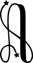 Stylized Monogram with Star Motif