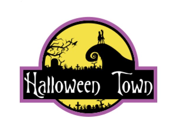 Halloween Town: A Gothic-Themed Logo