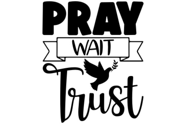 Pray Wait Trust: A Graphic Design for a Faith-Based Organization