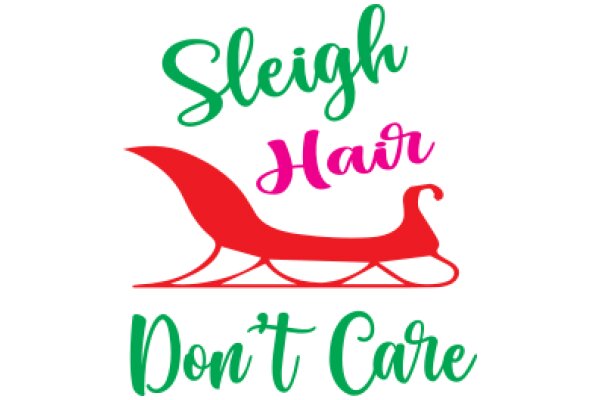 Sleigh Ride: A Festive Hair Care Advertisement