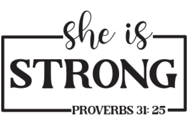 She is Strong: A Biblical Affirmation