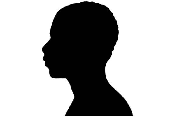 Silhouette of a Profile: A Minimalist Portrait