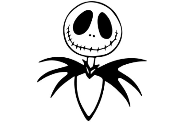 Whimsical Jack Skellington Emblem