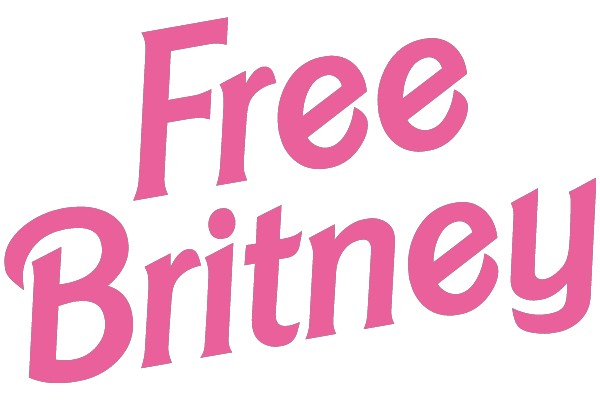 Pink Logo for 'Free Britney' Movement